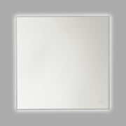 Cadre 30" Square Lighted Mirror in Chrome