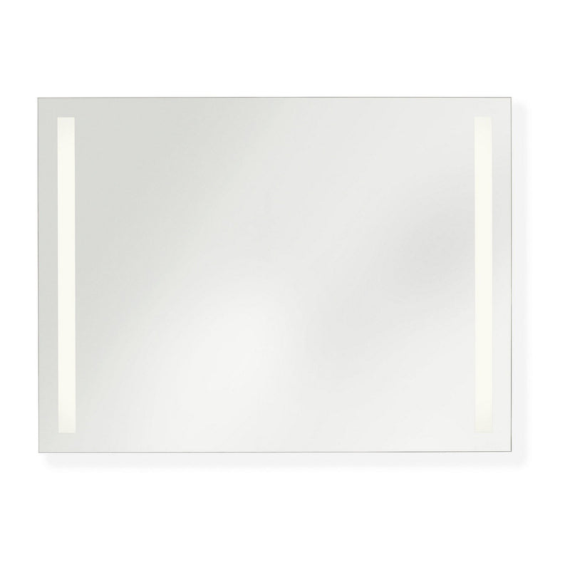 Lustro 48" Lighted Mirror in Might Bright White