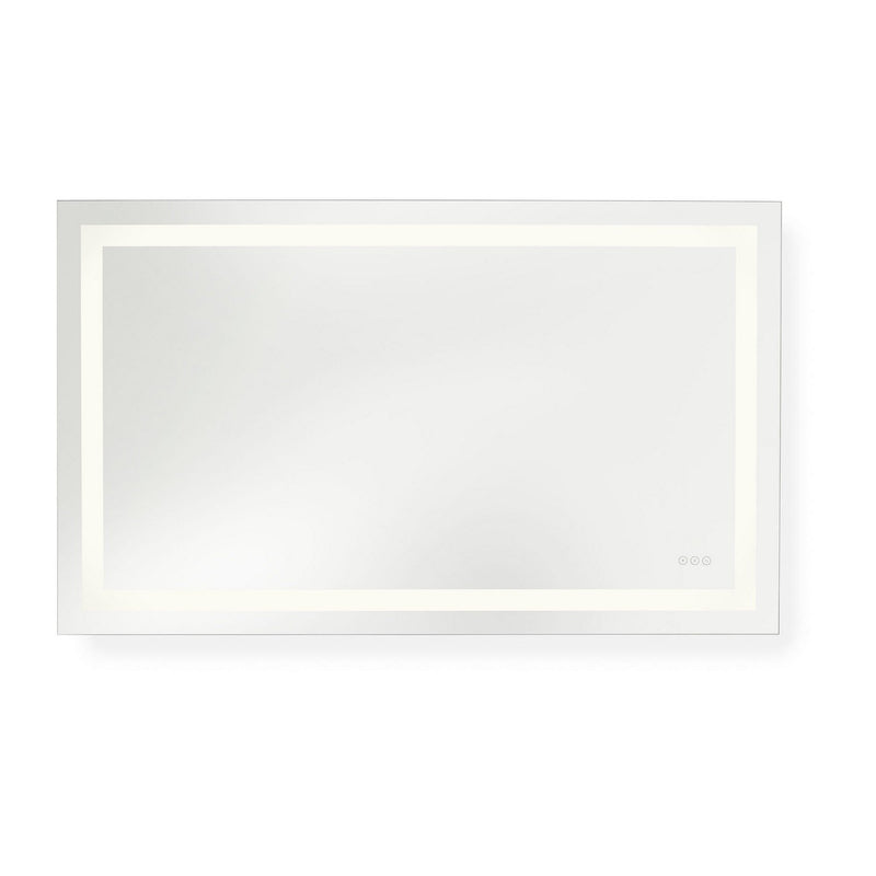 Mera 60" Lighted Mirror in Might Bright White
