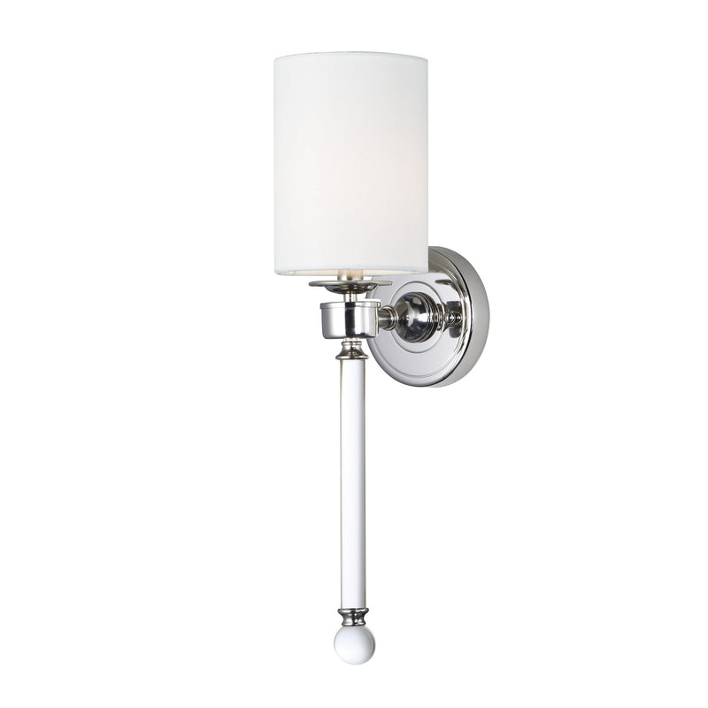Lucent 1 Light Wall Sconce in Polished Nickel