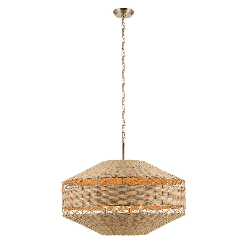 Lulo 4-Light Pendant in Champagne Bronze