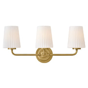 Mckenna 3-Light Bath Vanity Light in Lacquered Brass