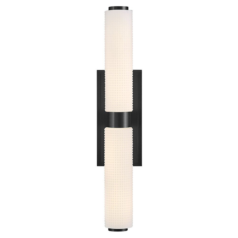 Lottie LED Bath Sconce in Black
