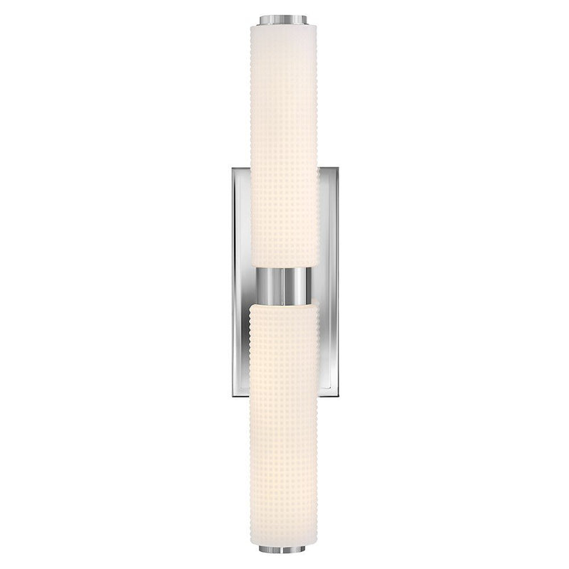 Lottie LED Bath Sconce in Chrome