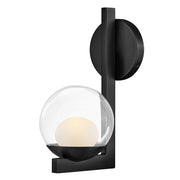 Sunni Bath Sconce in Black