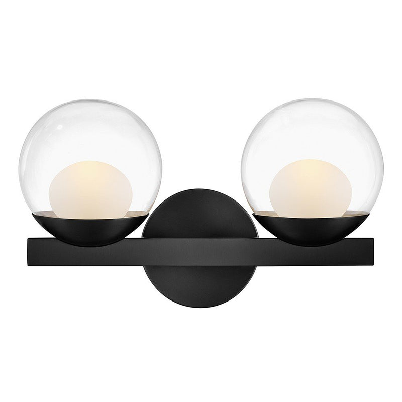 Sunni 2-Light Bath Vanity Light in Black