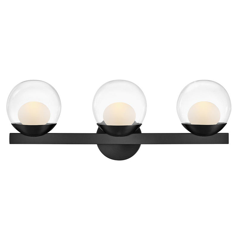 Sunni 3-Light Bath Vanity Light in Black