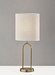 Joey Table Lamp in Antique Brass