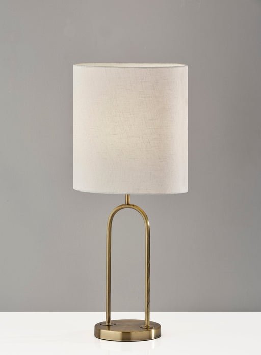 Joey Table Lamp in Antique Brass