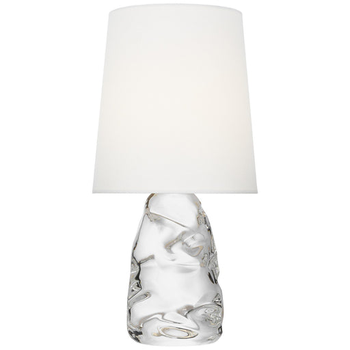 Lupin 16" Cordless Accent Lamp in Clear Glass