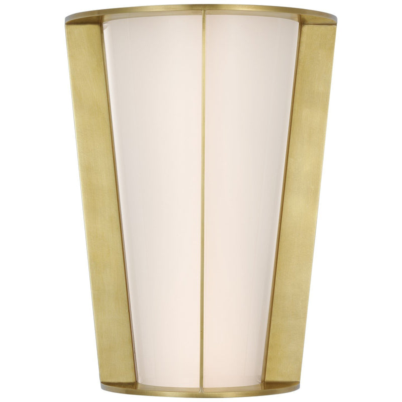 Phinn 12" Tapered Wall Sconce in Soft Brass