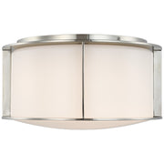 Phinn 13" Flush Mount in Polished Nickel