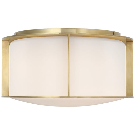 Phinn 13" Flush Mount in Soft Brass
