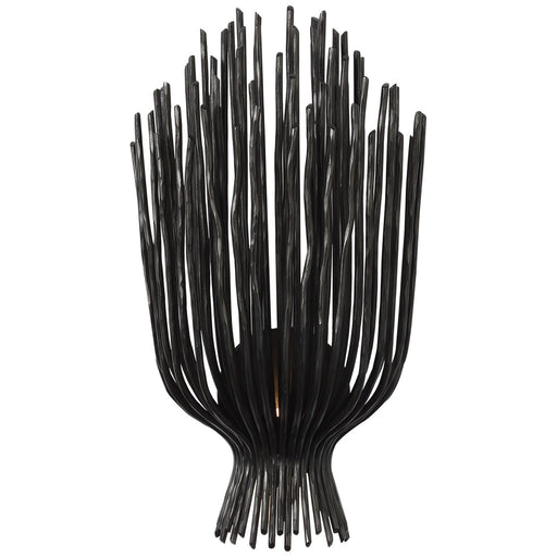Astra 17" Sculpted Wall Sconce in Aged Iron