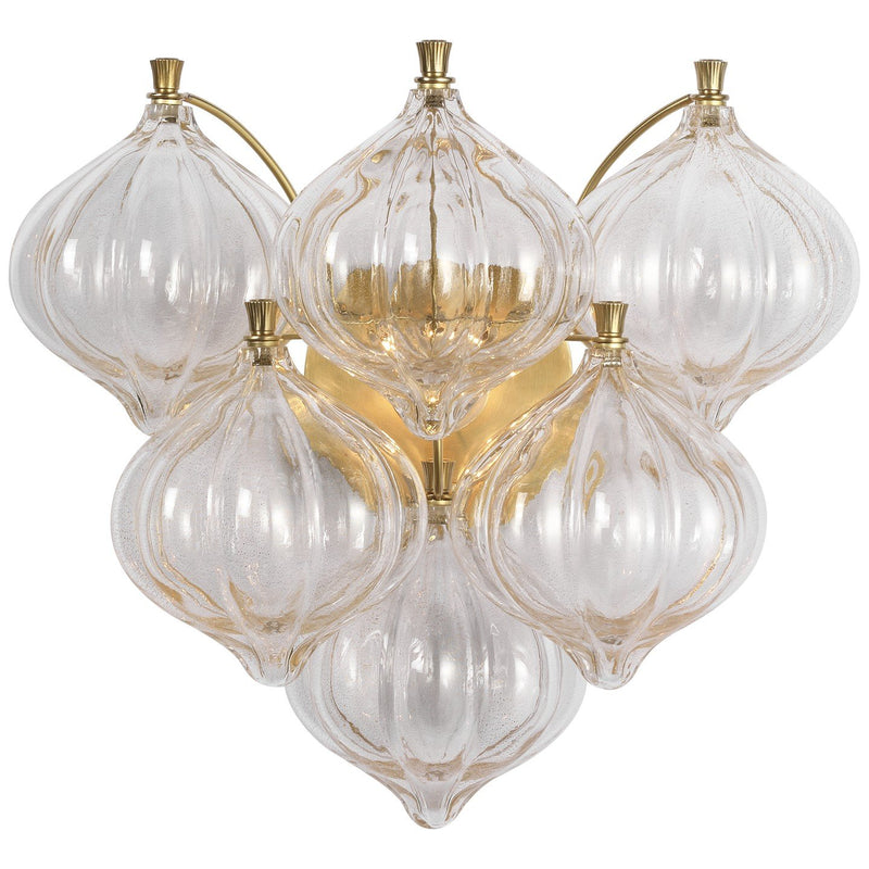 Caselli 15" Wall Sconce in Hand-Rubbed Antique Brass