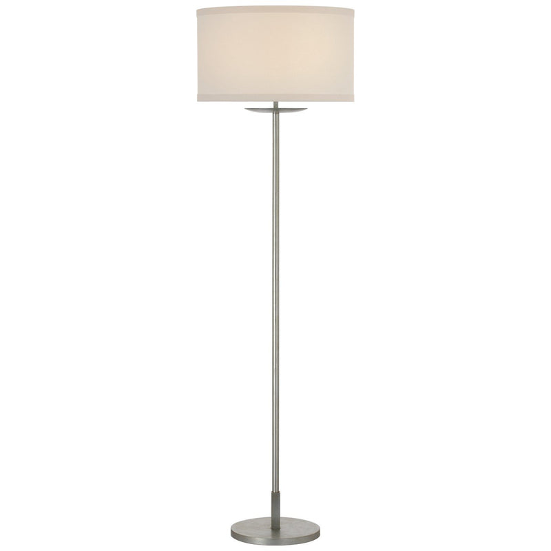 Walker 58" Cordless Floor Lamp in Burnished Silver Leaf