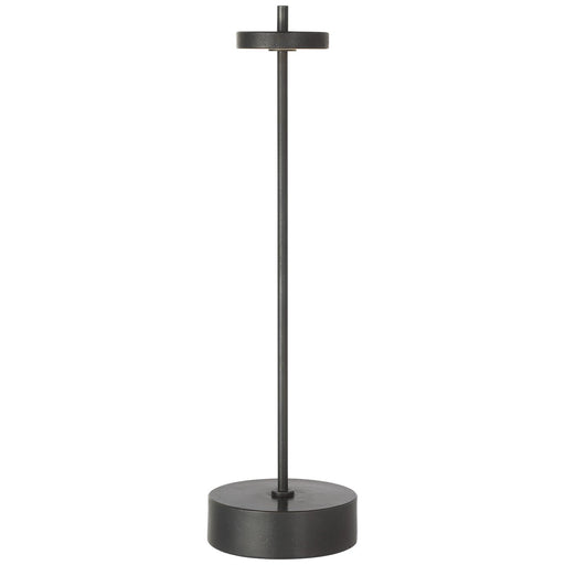 Sene 12" Rechargeable Table Lamp in Museum Bronze