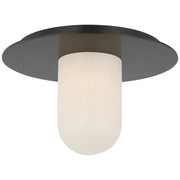Fosse 8" Flush Mount in Bronze