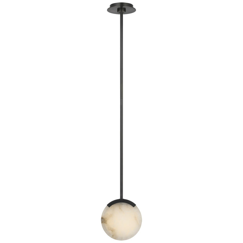 Melange 7" Pendant in Bronze