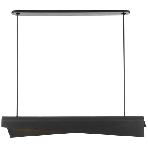 Piel 48" Linear Pendant in Bronze