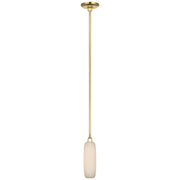 Formosa 11" Single Mini Pendant in Antique-Burnished Brass