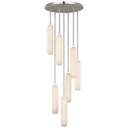 Formosa 7-Light Cluster Pendant in Polished Nickel
