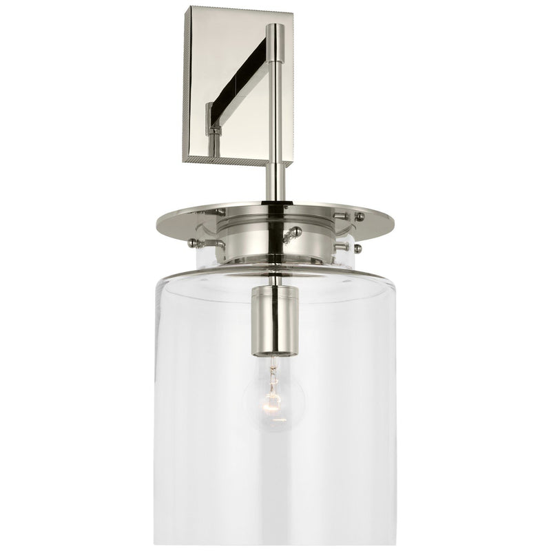 Elias 23" Wall Sconce in Polished Nickel