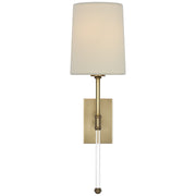 Camille 16" Wall Sconce in Hand-Rubbed Antique Brass