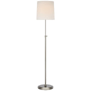 Bryant Adjustable Cordless Floor Lamp in Polished Nickel