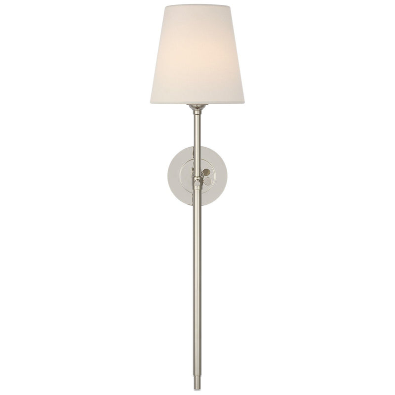 Bryant 27" Cordless Tail Wall Sconce in Polished Nickel