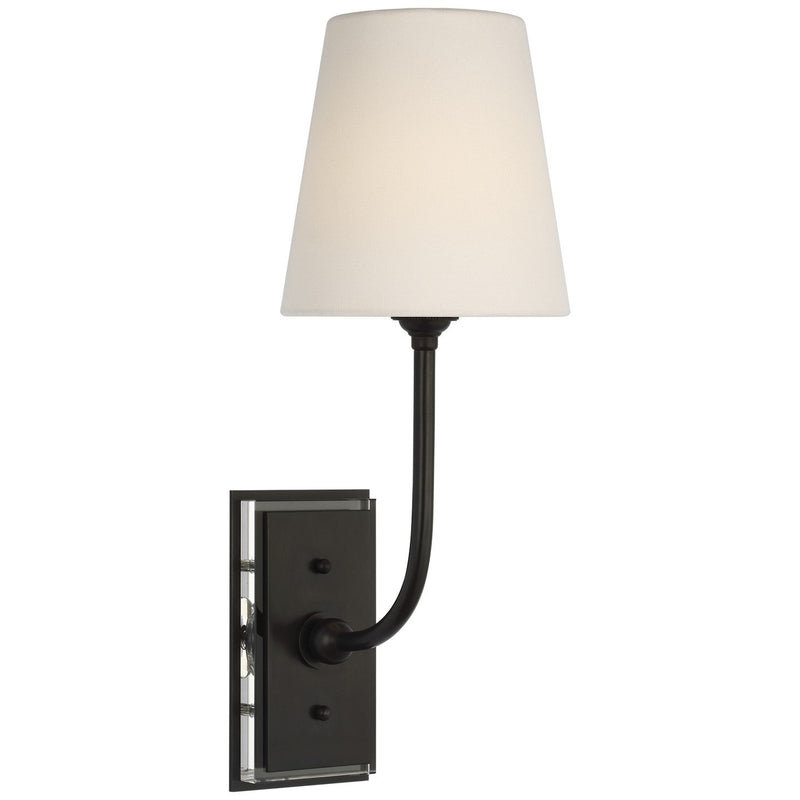 Hulton 17" Cordless Wall Sconce in Bronze