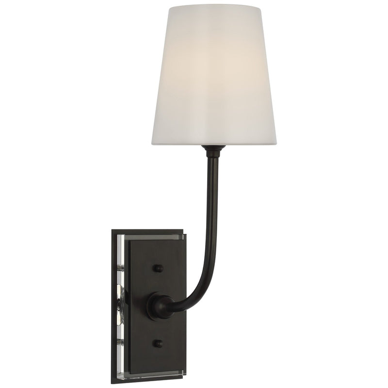Hulton 17" Cordless Wall Sconce in Bronze