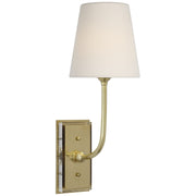Hulton 17" Cordless Wall Sconce in Hand-Rubbed Antique Brass