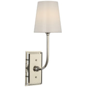 Hulton 17" Cordless Wall Sconce in Polished Nickel