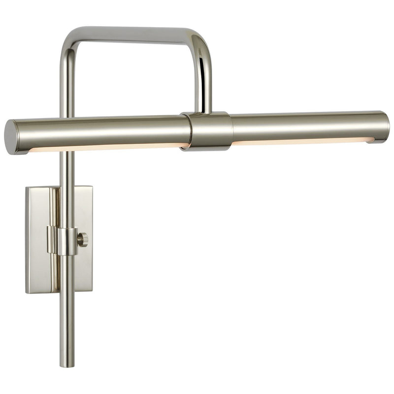 Kidd 9" Frame Mount Picture Light in Polished Nickel