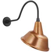 Academy Flynn 23" Barn Light Outdoor Wall Lantern in Matte Black