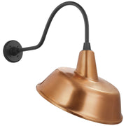 Academy Flynn 23" Barn Light Outdoor Wall Lantern in Matte Black