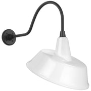 Academy Flynn 23" Barn Light Outdoor Wall Lantern in Matte Black