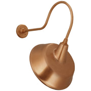 Academy Angled Flynn 26" Barn Light Outdoor Wall Lantern in Soft Copper