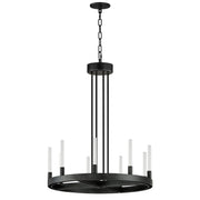 Ovation 24" LED Chandelier in Black