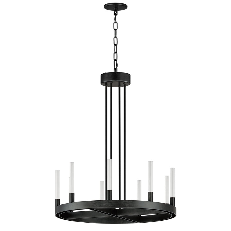 Ovation 24" LED Chandelier in Black