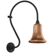Academy Larrabee 15" Barn Light Outdoor Wall Lantern in Matte Black