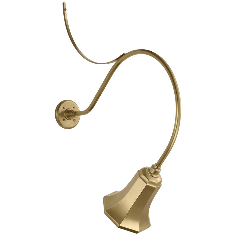 Academy Anchored Larrabee 26.5" Barn Light Outdoor Wall Lantern in Hand-Rubbed Antique Brass
