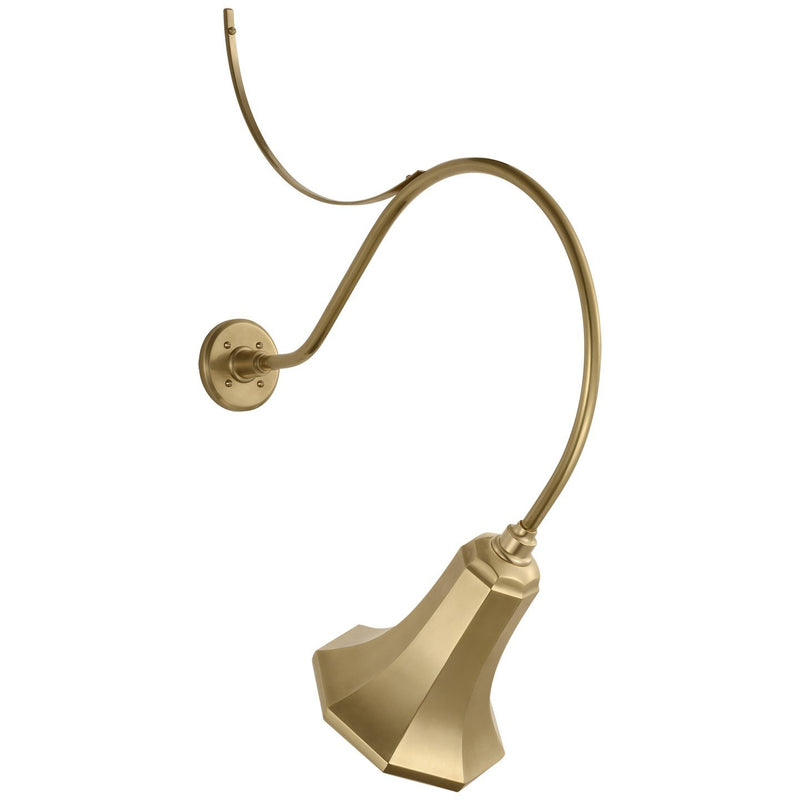 Academy Anchored Larrabee 26.5" Barn Light Outdoor Wall Lantern in Hand-Rubbed Antique Brass