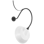 Academy Anchored Larrabee 26.5" Barn Light Outdoor Wall Lantern in Matte Black