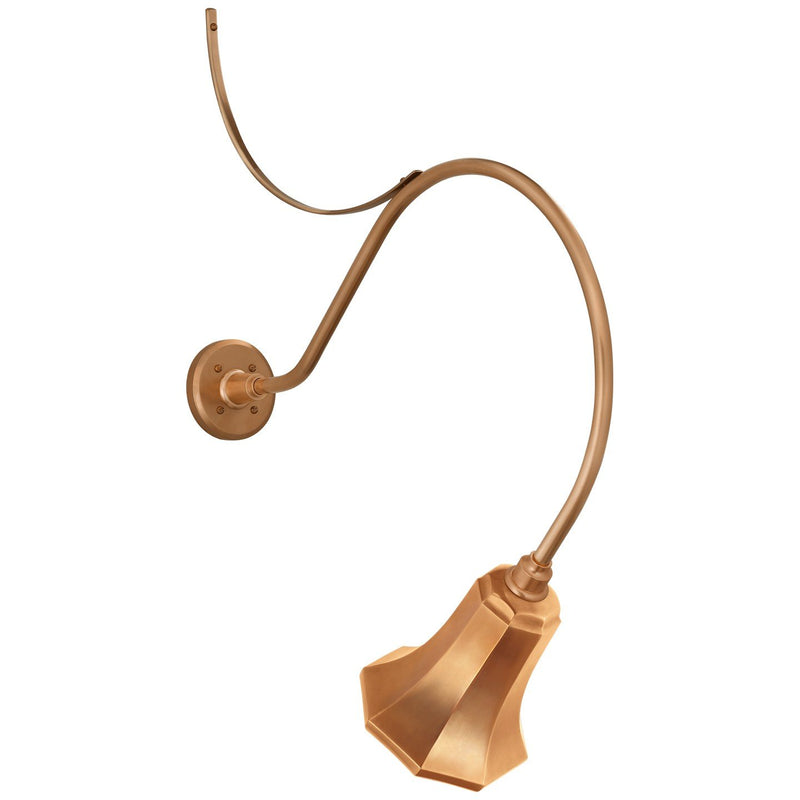 Academy Anchored Larrabee 26.5" Barn Light Outdoor Wall Lantern in Soft Copper