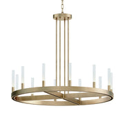 Ovation 12 Light LED Chandelier in Gold