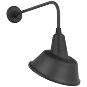 Academy Rex 20" Barn Light Outdoor Wall Lantern in Matte Black