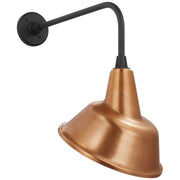 Academy Rex 20" Barn Light Outdoor Wall Lantern in Matte Black