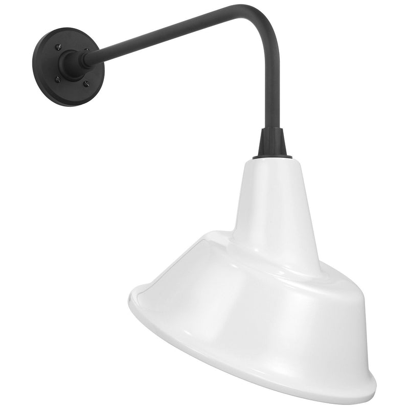 Academy Rex 20" Barn Light Outdoor Wall Lantern in Matte Black